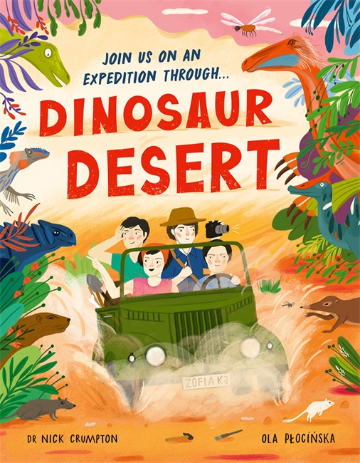 Book cover for Dinosaur Desert